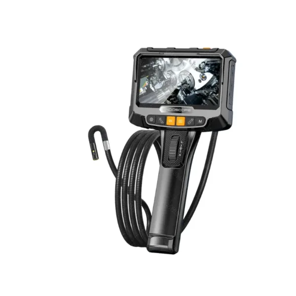 กล้องงู มีจอ 2เลนส์ บังคับกล้องได้ 360 องศา 8.5 มิลิเมตร ยาว 1เมตร รุ่น SN-05