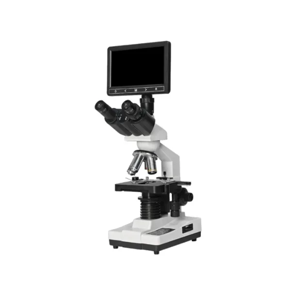 กล้องจุลทรรศน์ สองตา 1600x พร้อมจอ 7 นิ้ว