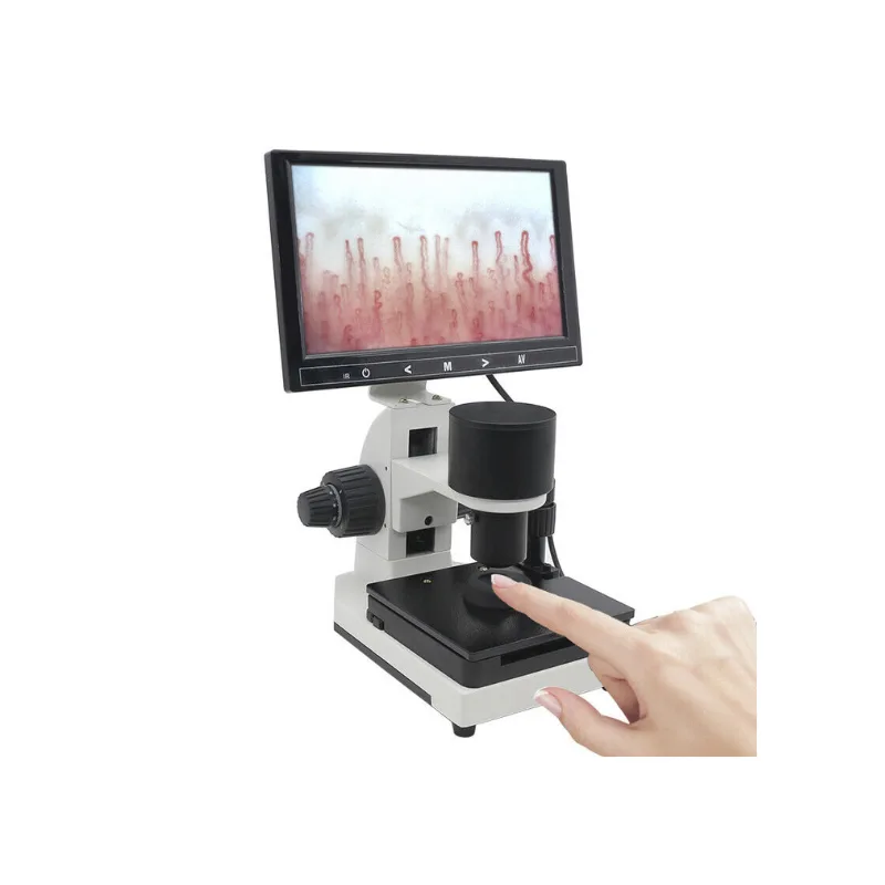 กล้องจุลทรรศน์ Digital LCD 7 นิ้ว Nailfold Capillaroscopy