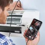 กล้องงู 2 เลนส์ 8 มิลลิเมตร Full HD 3IN1 Micro USB-TypeC-Lightning