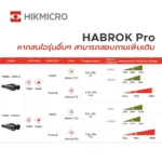 กล้องอินฟราเรด Hikmicro Thermal & Night Vision รุ่น HABROK Pro HQ50L - Image 2