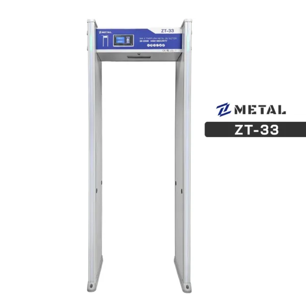 ประตูสแกนโลหะ Z Metal รุ่น ZT-33