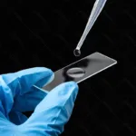 กระจกสไลด์ Microscope Single Concave