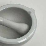 โกร่งบดยา เซรามิก Mortar With Pestle 1 เซ็ต (โกร่ง+สาก) - Image 6