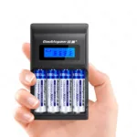 ที่ชาร์จถ่าน + ถ่านชาร์จ AA 8 ก้อน Doublepow รุ่น DP-K98 - Image 8