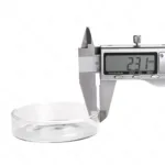 จานเพาะเชื้อแก้ว 1 คู่ (จาน+ฝา)