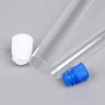 หลอดเทส พลาสติก Plastic Round Bottom Test Tube / Centrifuge เซ็ต 10 ชิ้น (ฝาคละสี) - Image 12