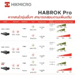 กล้องอินฟราเรด Hikmicro Thermal & Night Vision รุ่น HABROK PRO - Image 2
