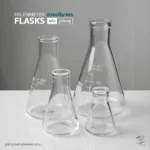 ขวดรูปชมพู่ Erlenmeyer Flasks 1 ชิ้น