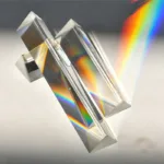 แท่งปริซึมแก้ว ปริซึมสามเหลี่ยม Triangular Glass Prism