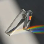 แท่งปริซึมแก้ว ปริซึมสามเหลี่ยม Triangular Glass Prism - Image 2