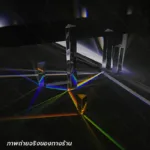 แท่งปริซึมแก้ว ปริซึมสามเหลี่ยม Triangular Glass Prism - Image 8